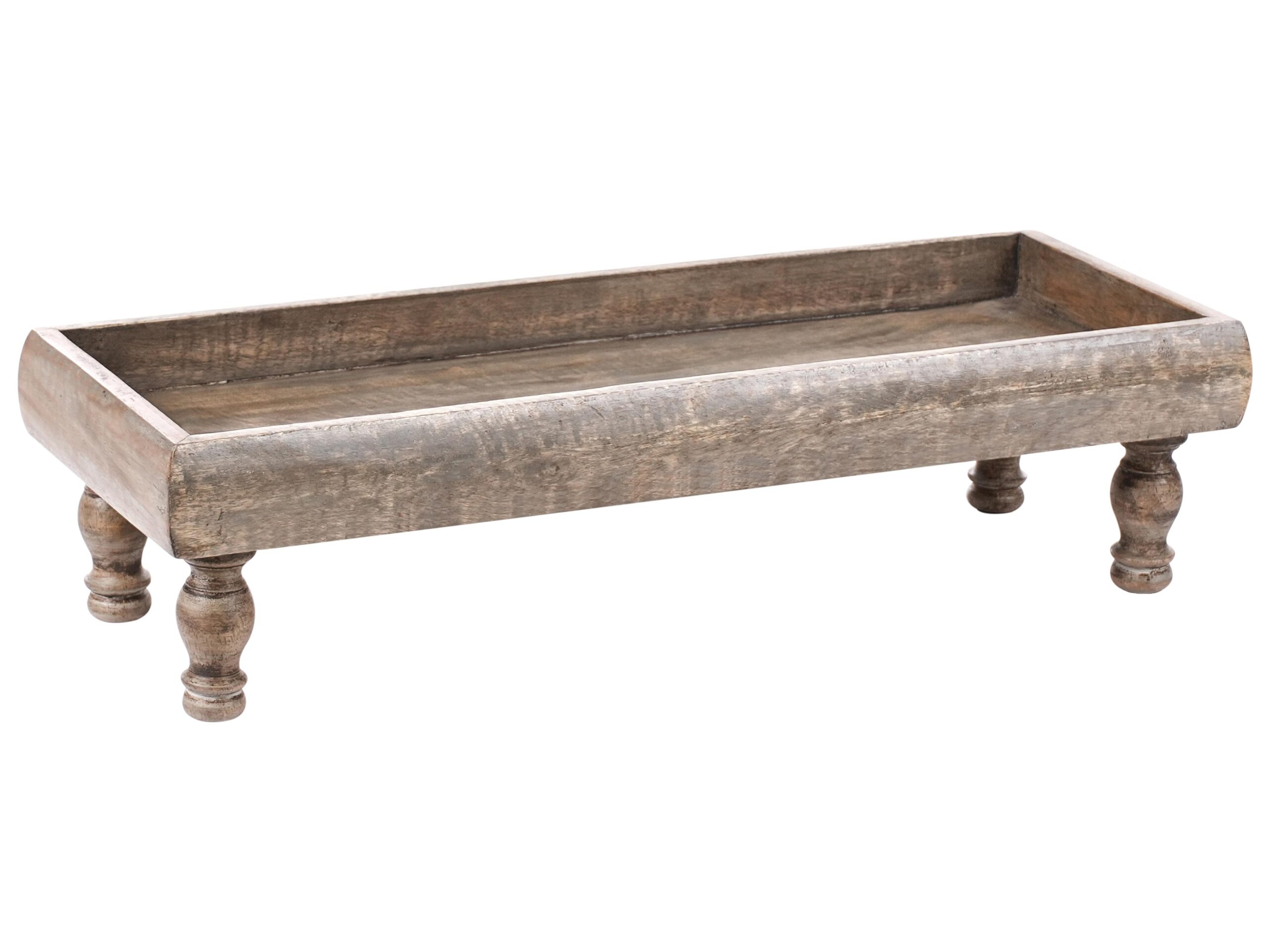 Decorative Tray DAMIETTA  Mango Wood Brown