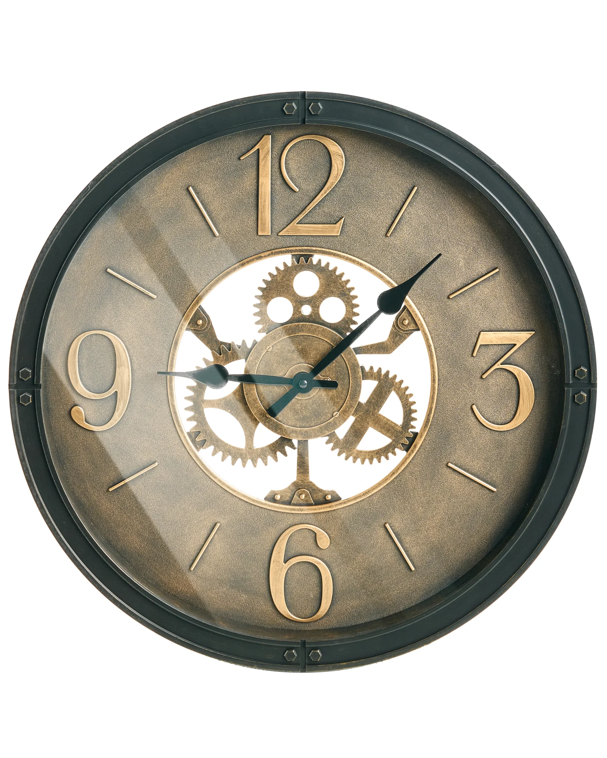 Wall Clock ALBACETE  50 cm Black