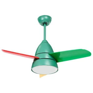 Ceiling Fan with Light STRAWBERRY  with Remote Multicolour