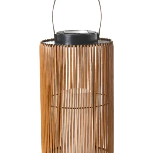 Solar Powered Lantern MACHILI  53 cm Brown