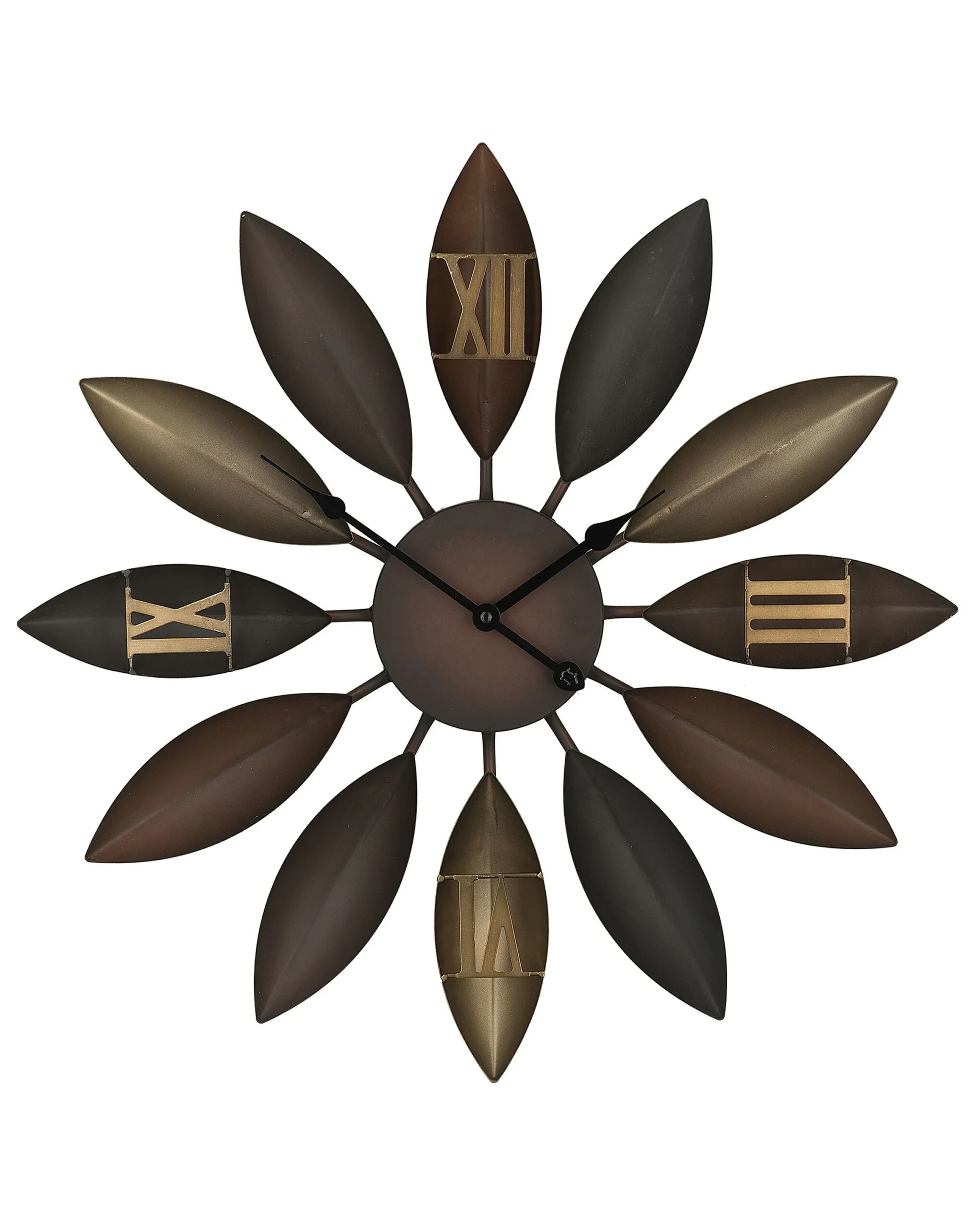 Wall Clock BEINWIL  55 cm Metal Brown