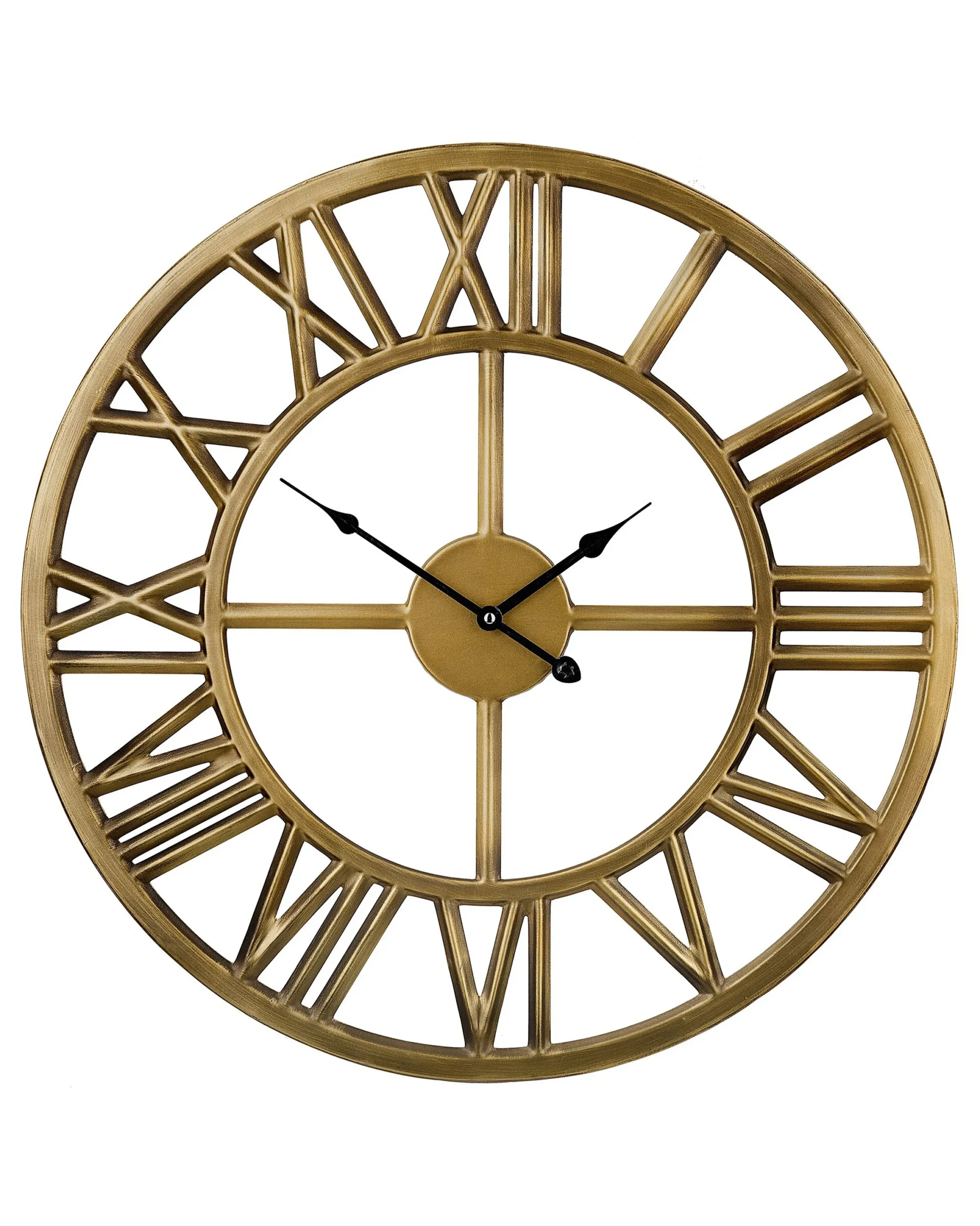 Wall Clock NOTTWIL  61 cm Metal Gold