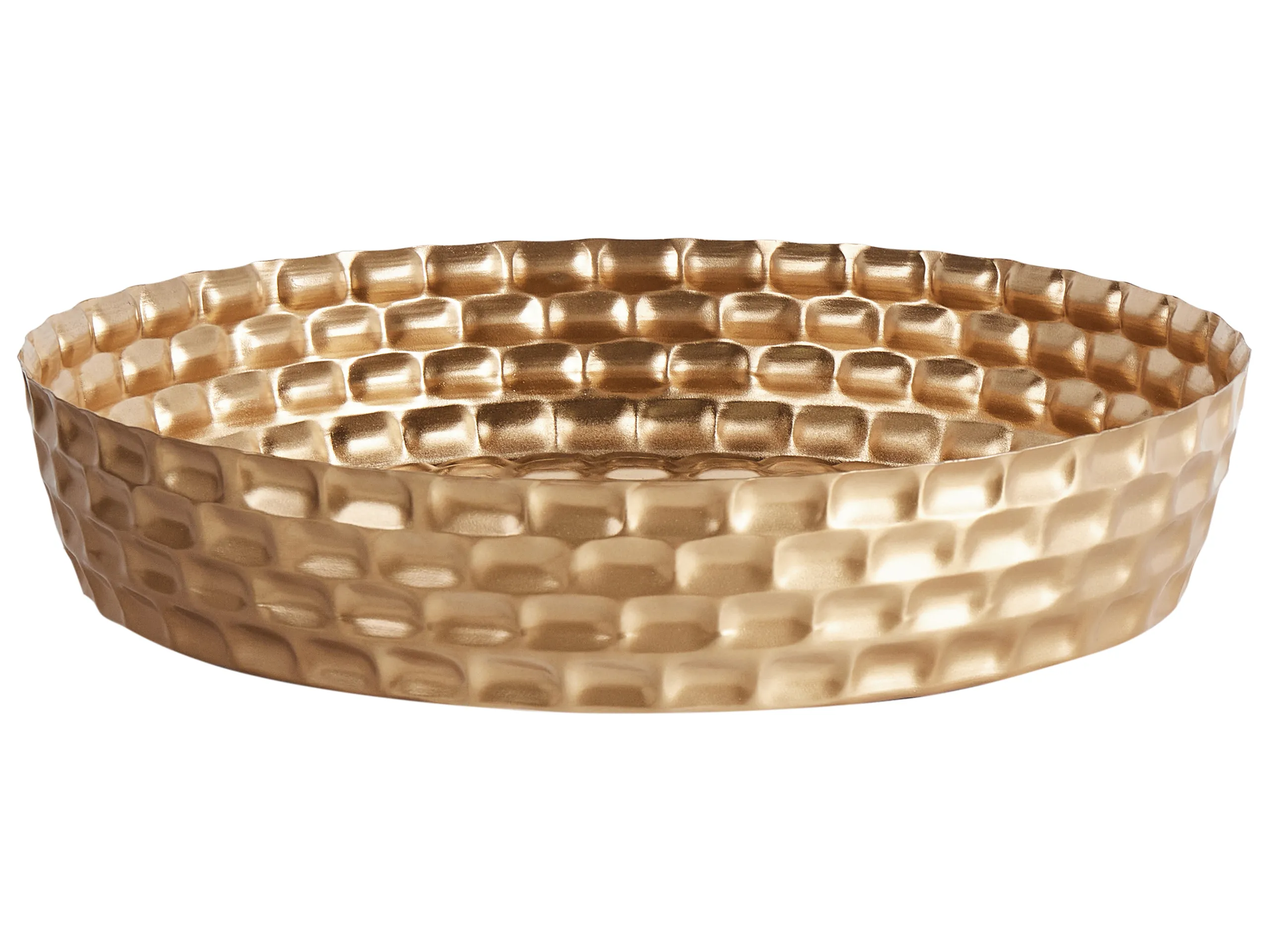 Decorative Tray SUEZ  Metal Gold