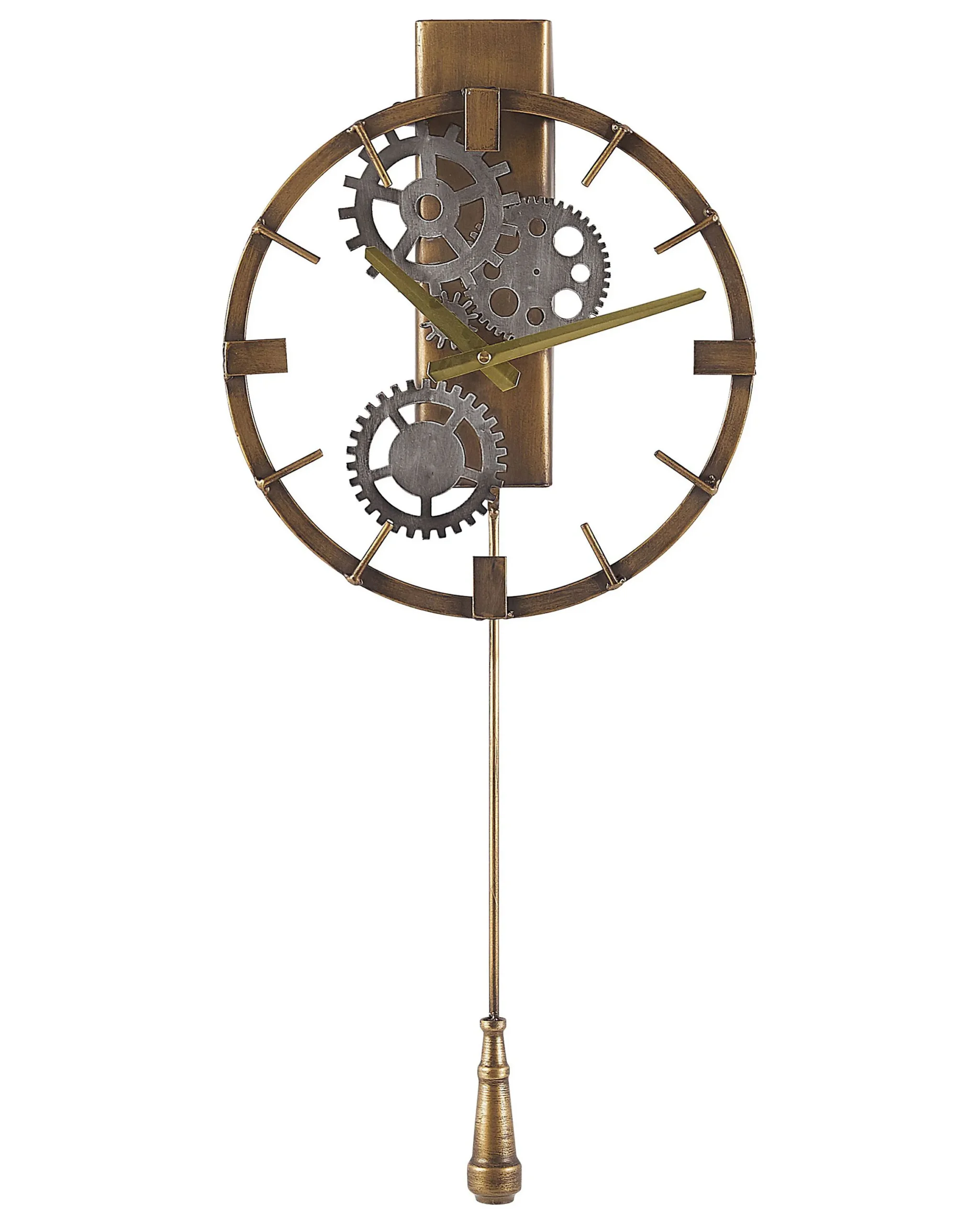 Wall Clock MARCOTE  30 cm Metal Gold