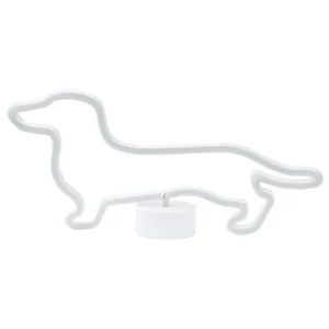 LED Neon Sign Dog FRANCIS  Blue