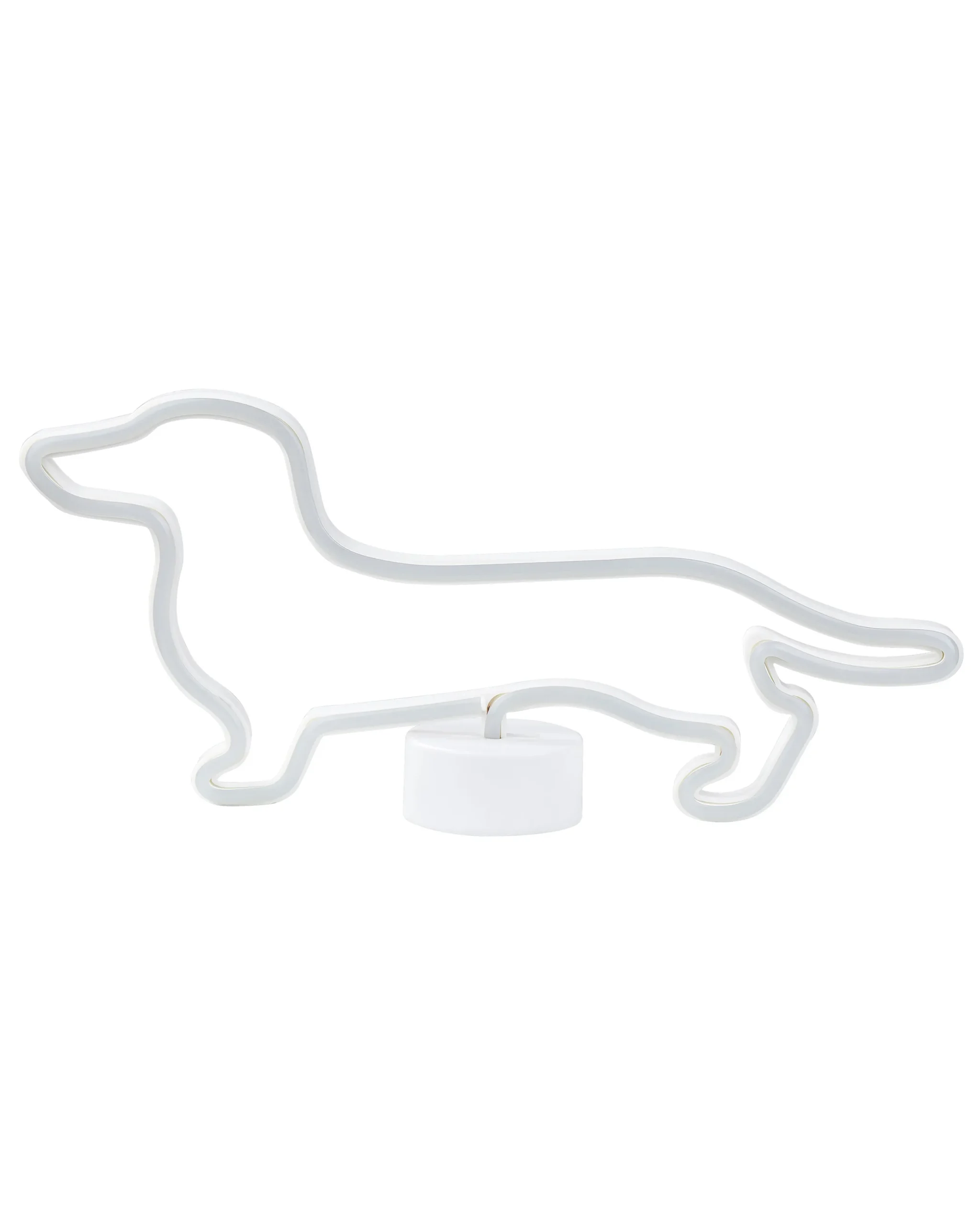 LED Neon Sign Dog FRANCIS  Blue