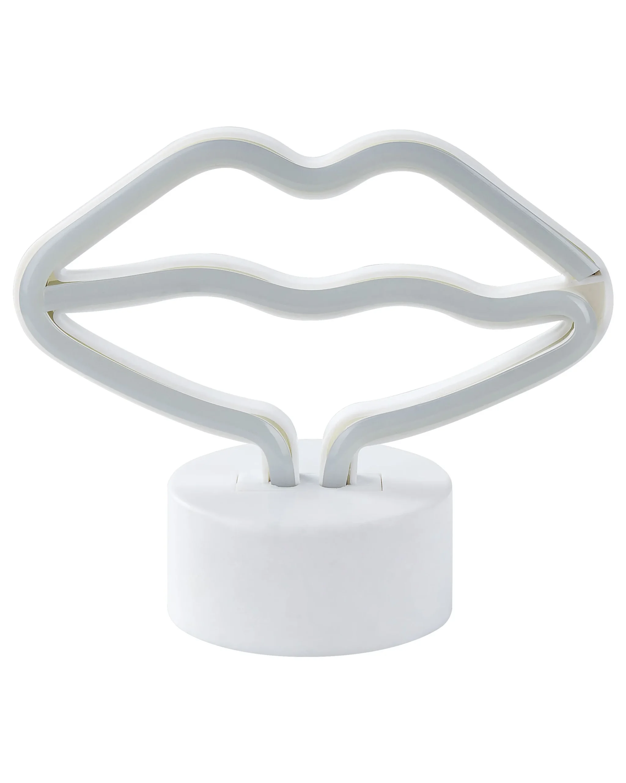 LED Neon Sign Lips FLORA  Pink