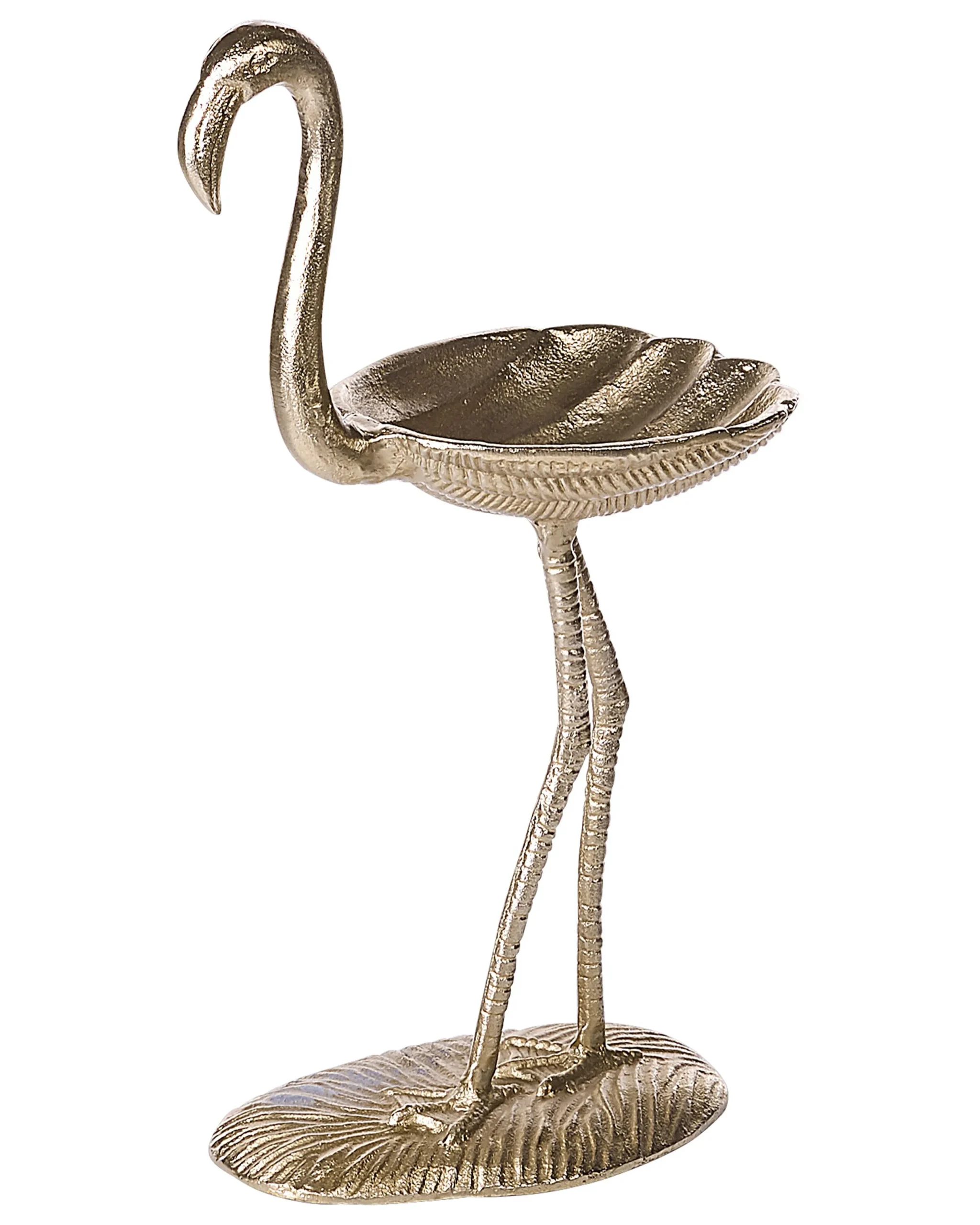 Figurine Flamingo SANEN  Metal Gold