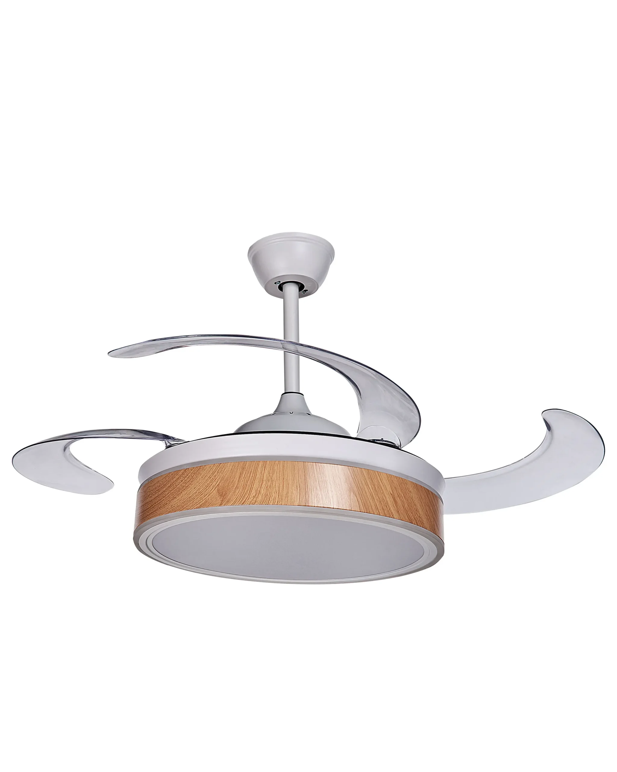 Ceiling Fan with Light FREMONT  with Remote LED White