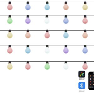 Outdoor String LED Lights ISORTOQ  with App Multicolour