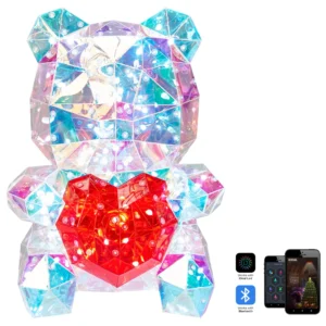 LED Decoration Teddy Bear RIGEL  with App Multicolour