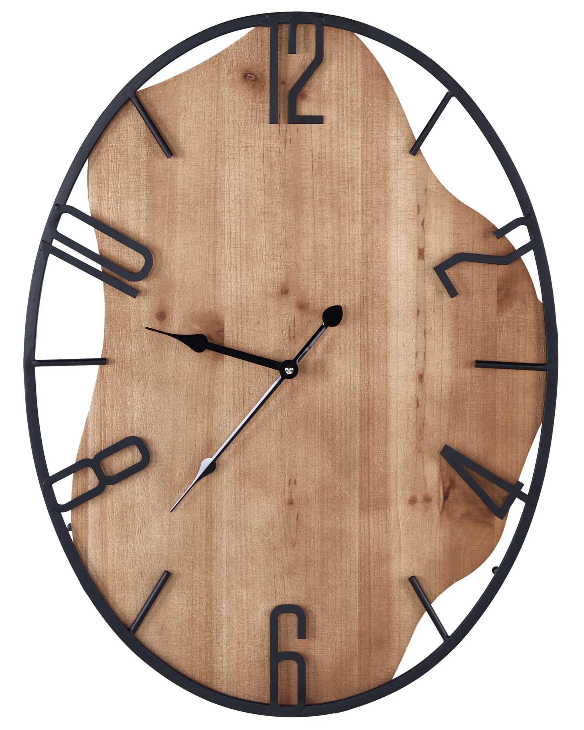 Wall Clock MEYNES  46 cm Metal Black