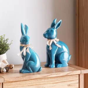 Alternative view of Decorative Bunny Figurine